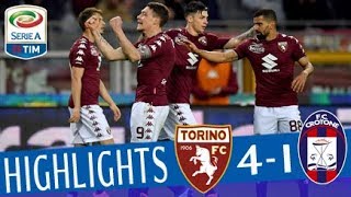 Torino  Crotone 41  Highlights  Giornata 27  Serie A TIM 201718 [upl. by Dimitry]