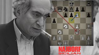 Only ONE Man in Chess History broke Mikhail Tals Queen Sacrifice IDEA against the Najdorf Sicilian [upl. by Egidius669]