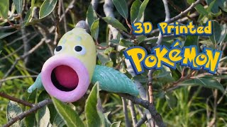 3D Printed Pokemon Weepinbell [upl. by Photima445]