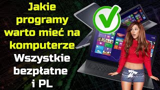 21 programów jakie warto mieć na komputerze  Bezpłatne i PL [upl. by Vale447]