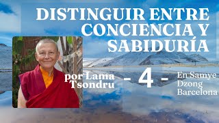 Distinguir entre Conciencia y Sabiduría  4  Por Lama Tsondru [upl. by Corry976]