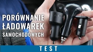 Porównanie ładowarek samochodowych  test Tronsmart C3PTA [upl. by Macintyre65]