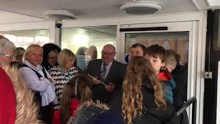 The Reopening of Cleveleys library [upl. by Florry]