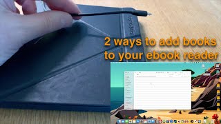 How to transfer ebooks to a Kobo Libra H2O ereader ebook reader [upl. by Iroj572]