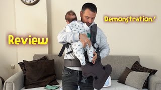 Infantino Flip Advanced 4in1 Carrier Review amp Demonstration [upl. by Adnawt]