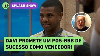 BBB 24 Carismático e forte Davi tem tudo para garantir pósBBB melhor que o de Amanda Meirelles [upl. by Quigley565]