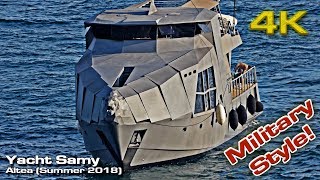 Military Style Yacht 4K Samy Summer 2018 [upl. by Adnirolc]