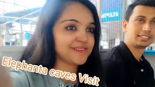 Trip 🚘 to Elephanta caves Vacation modeVlog 19 [upl. by Olpe585]