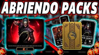 TODOS MIS KRISTALES POR EL NUEVO NOOB SAIBOT EL CABALLERO MAS OSCURO Mortal Kombat Mobile [upl. by Alithia]