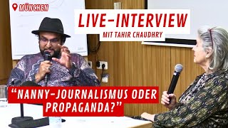 Mein Weg in die MainstreamMedien und der Grund für meinen Abschied  Interview TahirChaudhry [upl. by Alyakim]