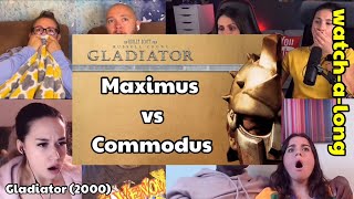 Gladiator v Emperor  Ending of Gladiator 2000 Realtime Movie Reactions [upl. by Nolyak]