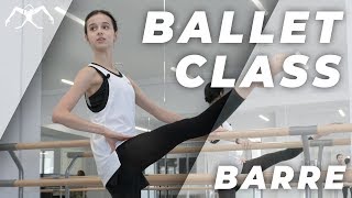 Ballet class 2020 at home barre  with Maria Khoreva amp live music [upl. by Neimad461]