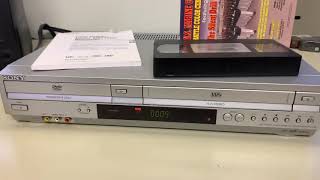 Sony SLVD370P DVD VCR Combo for sale eBay [upl. by Sallyann121]