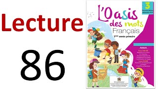 Lecture interdit aux moins de neuf ans  unité 3  semaine 3  page 86  loasis des mots 3AP [upl. by Margreta]