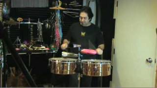 Drum Lesson How to Play Clave and Cascara Rhythms Together with Richie Garcia [upl. by Leonidas]