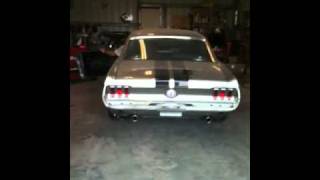 67 mustang with spin tech mufflers [upl. by Irihs]