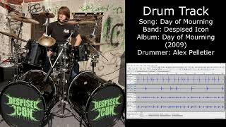 Day of Mourning Despised Icon • Drum Track [upl. by Otes975]