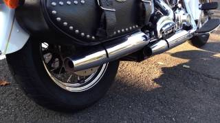 ハーレー ツインカムTC ツインテック800回転 HarleyDavidson 2007 FLSTC Heritage Softail Classic [upl. by Irotal217]