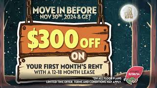 October amp November Movein Specials Eden Pointe at Wilcrest Apartments [upl. by Avie]