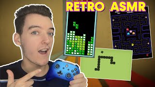 ASMR Playing Retro Arcade Games [upl. by Noami]