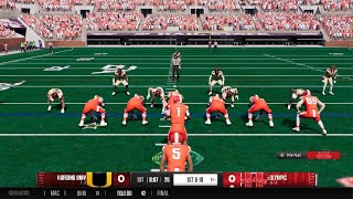 Harding vs Olympic Ncaa25 football Team Builder [upl. by Yffub363]