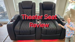 Valencia Tuscany Ultimate Theater Seating unboxing and review [upl. by Saunderson]