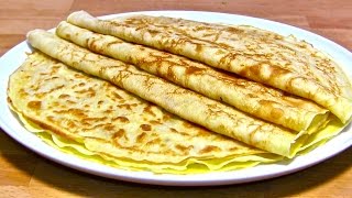 PfannkuchenTeig RezeptEierkuchenCrepesPfannkuchen selber machen [upl. by Royal]