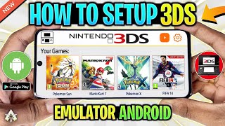 NEW 🔥 HOW TO SETUP 3DS EMULATOR FOR ANDROID IN 2025  LIME3DS  BEST SETTINGS amp GAMEPLAY [upl. by Aubyn]