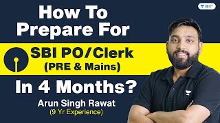 Prepare for SBI POClerk 2024 In 4 Months  Strategy amp Discussion  By Arun Sir [upl. by Larissa]