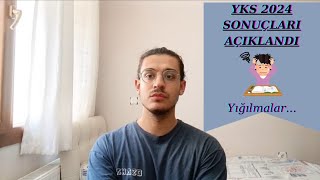 2024 YKS AÇIKLANDI  YIĞILMALAR…YETTİ [upl. by Girhiny]