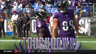 Zay flowers pays tribute to Jacoby Jones [upl. by Ayekam]