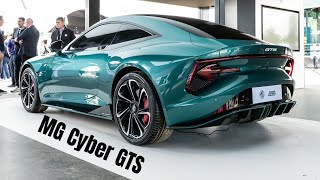 MG Cyber GTS Electric Sports Car Concept [upl. by Oakie878]