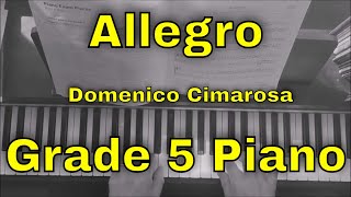 Allegro  Grade 5 ABRSM Piano 20232024 A1 [upl. by Aliahkim258]