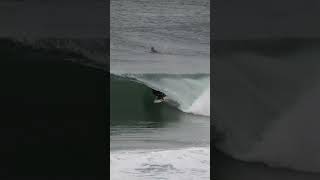 Enjoying barrel surfing in Hossegor  hossegor surfing waves surf [upl. by Dagna]