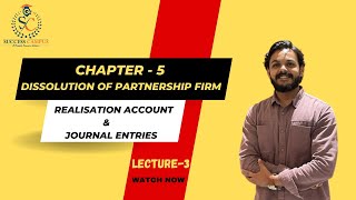 12 Class  Chapter4 Dissolution of a Partnership firm  Topic  Journal Entries Lecture  3 [upl. by Alakim]