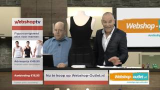 Webshopoutletnl corrigerende mannen shirts aanbieding [upl. by Adriene946]