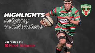 KEIGHLEY V HULLENSIANS  MATCH HIGHLIGHTS  COUNTIES 1 YORKSHIRE [upl. by Thorn228]