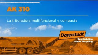 Doppstadt AK 310 EcoPower  Español [upl. by Ludovick]