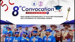 8TH NILDSUNIBEN POSTGRADUATE AND 3RD HIGHERNATIONAL DIPLOMA PROGRAMMES [upl. by Ainna]