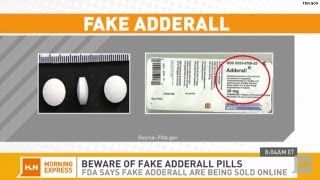 FDA Beware of fake Adderall [upl. by Sel]