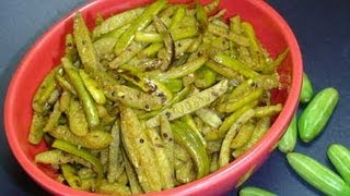 How to make Tindora  Indian Vegetable Recipe [upl. by Asiilanna]