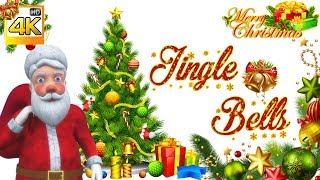 4K  3D Jingle Bells Song  Christmas Song for Children and Many More from Peppy Tots Studio [upl. by Sibel]