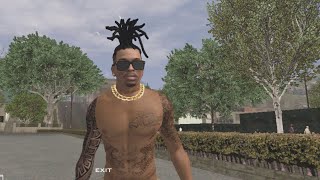 CJ HD PLAYER IMG GTA SAN ANDREAS ANDROIDadding some tattoos [upl. by Aileve]