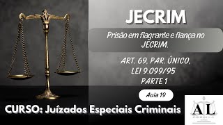 Juizado Especial Criminal JECRIM  Artigo por artigo  Art 69 par único da Lei 909995 p 1 [upl. by Jehanna897]