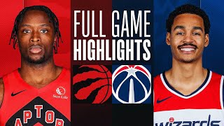 RAPTORS at WIZARDS  FULL GAME HIGHLIGHTS  December 27 2023 [upl. by Yedoc]