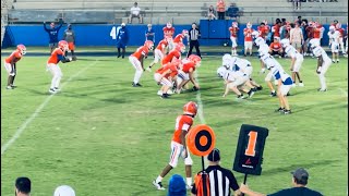 JV Football Marbury Bulldogs v Chilton County Tigers [upl. by Armbrecht564]