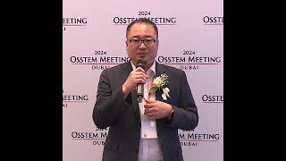 Osstem Meeting in Dubai  Interviews Mr Daehee Jang Managing director of Osstem Middle East [upl. by Yznyl]