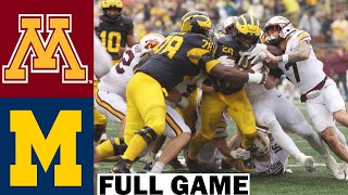 Minnesota vs Michigan FULL GAME Highlights 09282024  College Football 2024 [upl. by Piegari]