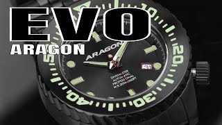 ARAGON Watch  Discover the Ultimate Dive Watch with the Aragon Evo Collection  Detailed Review [upl. by Sherill732]