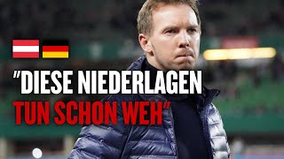 Nagelsmann völlig bedient quotDann brennen Sané die Sicherungen durchquot  Österreich  Deutschland 20 [upl. by Nirol836]